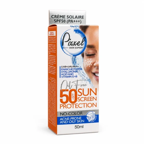 کرم ضد آفتاب بدون رنگ SPF 50 پیکسل