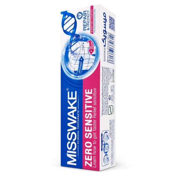 خمیر دندان زیرو سنسیتیو میسویک۱۰۰میل Misswake Zero Sensitive Toothpaste