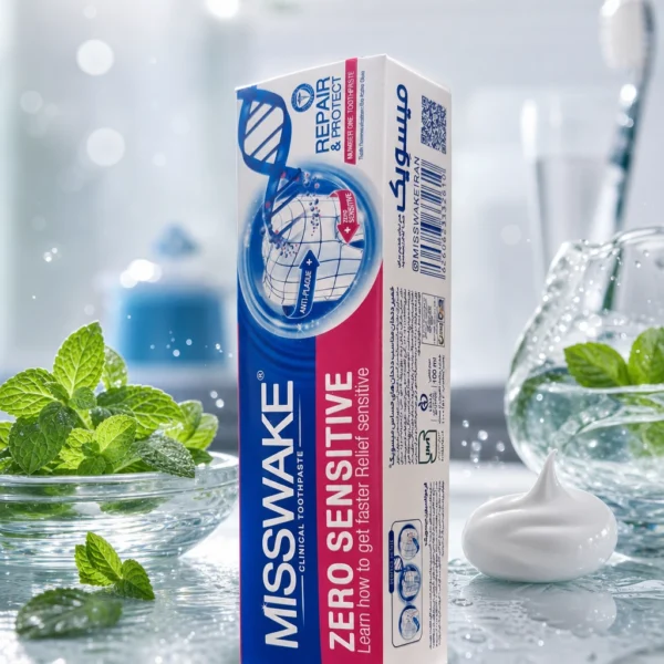 خمیر دندان زیرو سنسیتیو میسویک۱۰۰میل Misswake Zero Sensitive Toothpaste