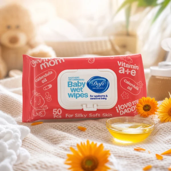 دستمال مرطوب کودک دافی