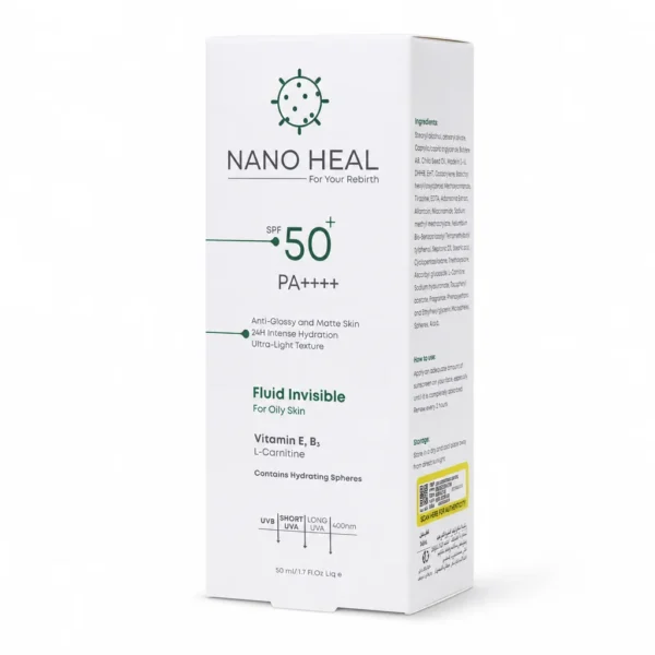 فلوئید ضد آفتاب SPF 50 نانو هیل