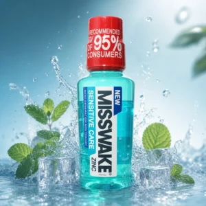 دهانشویه مناسب لثه و دندان‌های حساس میسویک400ml