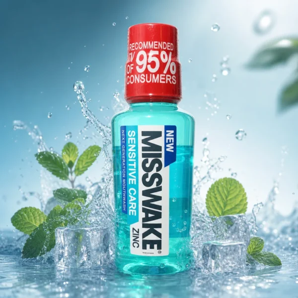 دهانشویه مناسب لثه و دندان‌های حساس میسویک400ml