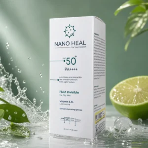 فلوئید ضد آفتاب SPF 50 نانو هیل