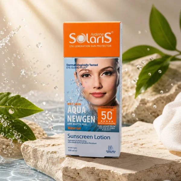 لوسیون ضد آفتاب آردن سولاریس SPF50