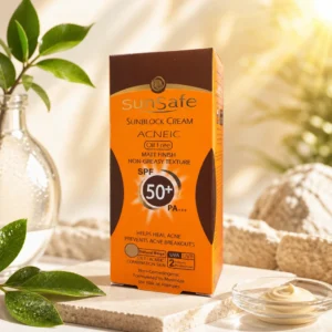 کرم ضد آفتاب فاقد چربی SPF 50 سان سیف