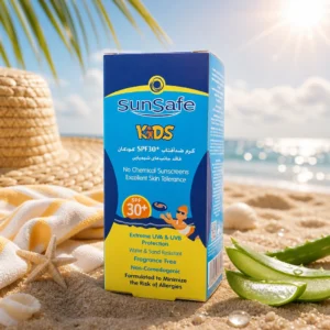 کرم ضد آفتاب کودکان SPF30+ سان سیف
