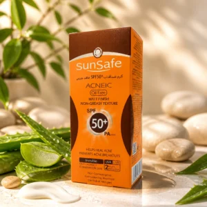 کرم ضد آفتاب فاقد چربی SPF50+ سان سیف