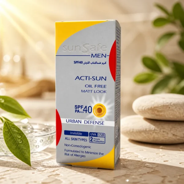 کرم ضدآفتاب آقایان SPF40 سان سیف