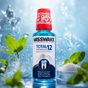 دهانشویه روزانه Misswake Total 12