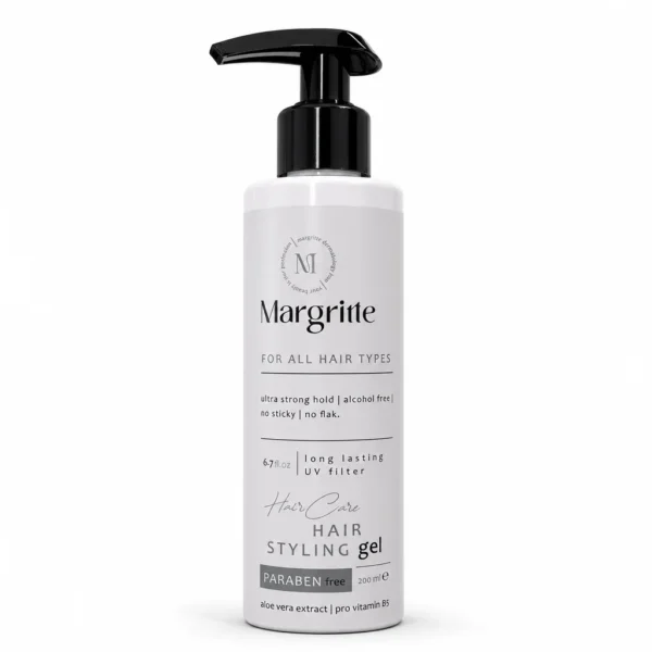 ژل موی سر حالت دهنده قوی مارگریت 200 میلی لیتر Margritte Ultra Strong Hold Hair Styling Gel 200