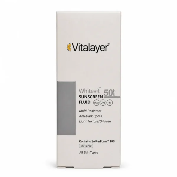 فلوئید ضدآفتاب وایت ویت SPF 50+ ویتالیر