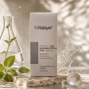فلوئید ضدآفتاب وایت ویت SPF 50+ ویتالیر