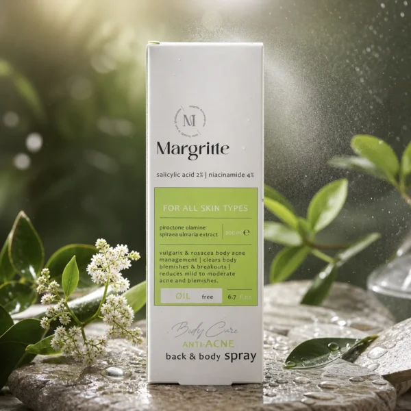 اسپری ضد جوش بدن مارگریت 200 میلی لیتر Margritte Anti Acne Body Spray 200 ml