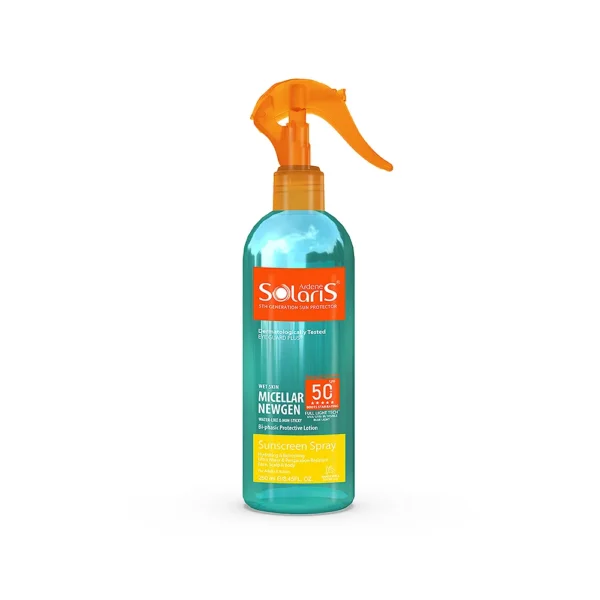 لوسیون دوفازی ضد آفتاب فاقد چربی SPF50 آردن سولاریس