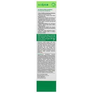 شامپو روزانه کنترل کننده چربی پوست سر اسکالپیا